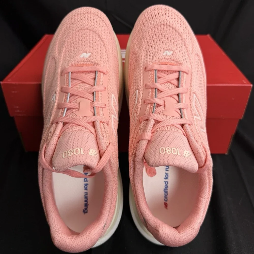 New Balance 1080 v15 Women's Size 8.5 Running Shoes Pink Sneakers W10808T4